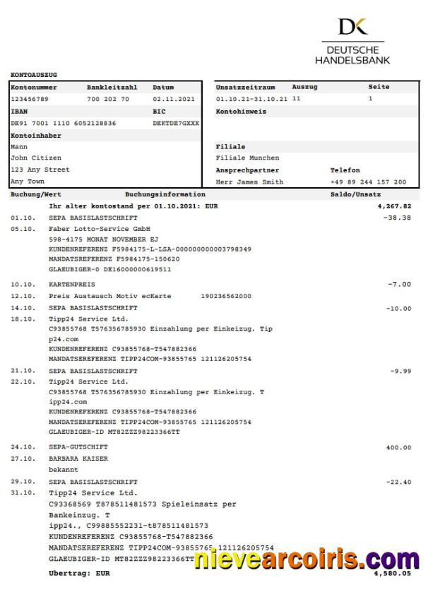 Germany Deutsche Handelbank